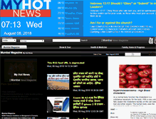 Tablet Screenshot of mumbai.myhotnews.com