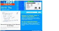 Desktop Screenshot of myhotnews.com